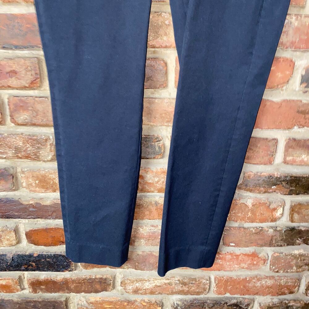 Everlane The Bi-Stretch Side-Zip Cotton Ankle Cropped Work Pants Women's Size 4 - Picture 4 of 8